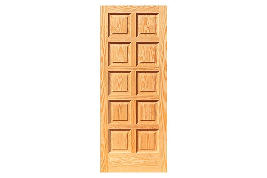 Puertas de madera macizas