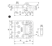 FRONTISSA MAXI AGB PER SISTEMA 3 I 4 FULLES