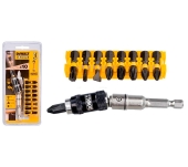 PORTAPUNTAS PIVOTANTE+9 PUNTAS DEWALT DT70518T-QZ