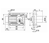 PANY ARMARI REGULAR OJMAR AGULLA VARIABLE 15-40MM PANY ARMARI REGULAR OJMAR AGULLA VARIABLE 15-40MM