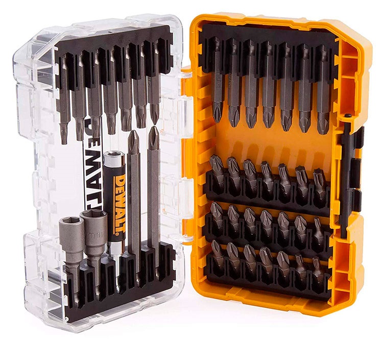 JUEGO 40 PUNTAS + PORTAPUNTAS DEWALT DT71702-QZ