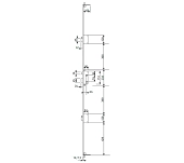 CERRADURA 5P TESA TLPN C/CIL CERRADERO CORTO CERRADURA 5P TESA TLPN C/CIL CERRADERO CORTO