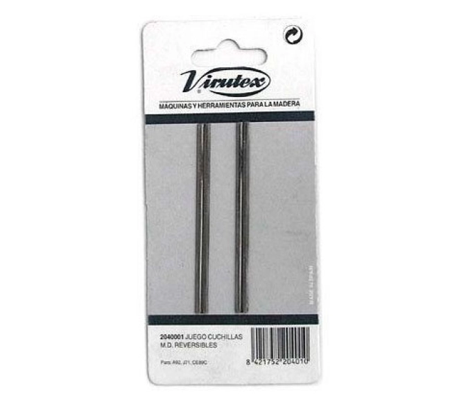 JGO 2 CUCHILLAS REVERSIBLES VIRUTEX A92/J71, CE8C