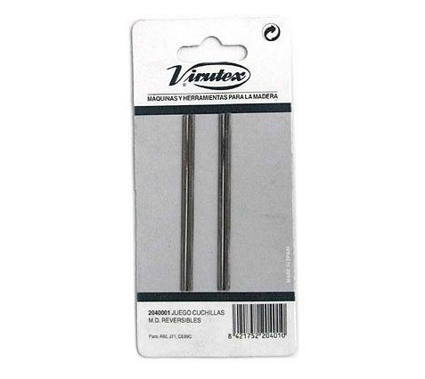 JGO 2 CUCHILLAS REVERSIBLES VIRUTEX A92/J71, CE8C