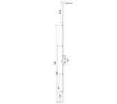 CERRADURA AGB SICURTOP 1685 CON BULONES