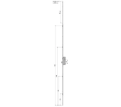 CERRADURA AGB SICURTOP 1685 CON BULONES CERRADURA AGB SICURTOP 1685 CON BULONES