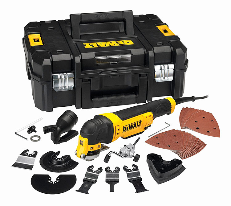 MULTIHERRAMIENTA OSCILANTE DEWALT DWE315KT-QS