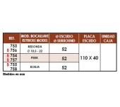 BOCACLAU PERA ARTIFESA 757 BOCACLAU PERA ARTIFESA 757