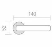 MANILLAS PUERTA ROSETA HERRAYMA R-553A MANILLAS PUERTA ROSETA HERRAYMA R-553A