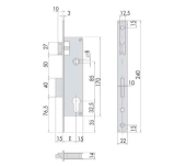 PANY ENCASTAR CISA 5C011 COP I CLAU PANY ENCASTAR CISA 5C011 COP I CLAU