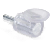 SOPORTE ESTANTES CRISTAL (25UN) SOPORTE ESTANTES CRISTAL (25UN)