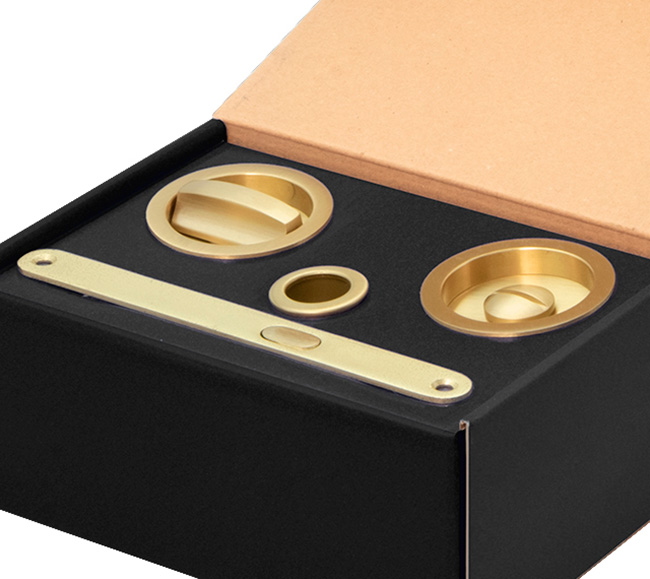 JUEGO PUERTA CORREDERA + CERRADURA JANDEL 7510