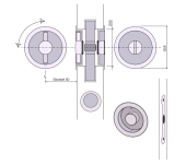 KIT TIRADOR CORREDERA DIDHEYA I-3250/1 KIT TIRADOR CORREDERA DIDHEYA I-3250/1