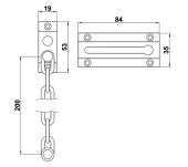 CADENA SEGURIDAD AMIG MODELO 1 CADENA SEGURIDAD AMIG MODELO 1