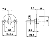 BLOCADOR AMIG MODEL 1 BLOCADOR AMIG MODEL 1