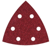 HOJA LIJA VIRUTEX DELTA CON AGUJEROS (50UN)