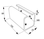 EMPALMAMENT PERFIL GUIA KLEIN K-500/1000 EMPALMAMENT PERFIL GUIA KLEIN K-500/1000
