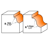 FRESA CMT PER PERFILAR TIJA 8MM FRESA CMT PER PERFILAR TIJA 8MM