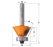 FRESA CMT PER BISELLAR I PERFILAR TIJA 8MM FRESA CMT PER BISELLAR I PERFILAR TIJA 8MM