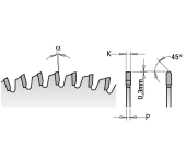 SIERRA CIRCULAR CMT TRAPEZOIDAL POSITIVO SIERRA CIRCULAR CMT TRAPEZOIDAL POSITIVO