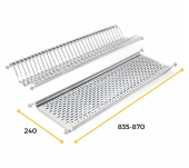 ESCURREPLATOS, ESCURREVASOS Y BANDEJA ESCURREPLATOS, ESCURREVASOS Y BANDEJA