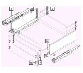 FIXACIÓ FRONTAL LEGRABOX C EXPANDO ZF7C70E2 FIXACIÓ FRONTAL LEGRABOX C EXPANDO ZF7C70E2