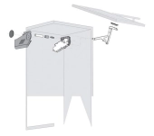JUEGO FIJACIÓN MADERA AVENTOS HS/HL/HK 20S4200 JUEGO FIJACIÓN MADERA AVENTOS HS/HL/HK 20S4200
