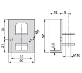 ESCAIRE EMUCA NIVELLADOR M10 CIRCULAR Ø23 ESCAIRE EMUCA NIVELLADOR M10 CIRCULAR Ø23