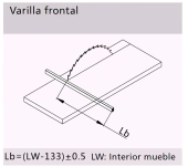 BARANDILLA FRONTAL FINE BARANDILLA FRONTAL FINE