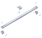 KIT FRENO RETENEDOR PUERTA CENTRAL