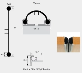 PERFIL D'ALUMINI SALVADITS V
