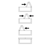 KIT ACCESORIOS AXIS FREE1, 1 PUERTA 2 HOJAS KIT ACCESORIOS AXIS FREE1, 1 PUERTA 2 HOJAS