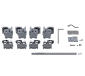 KIT ACCESORIOS AXIS FREE2, 2 PUERTAS 4 HOJAS KIT ACCESORIOS AXIS FREE2, 2 PUERTAS 4 HOJAS