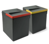 KIT 2 CUBOS RECICLAJE EMUCA RECYCLE KIT 2 CUBOS RECICLAJE EMUCA RECYCLE
