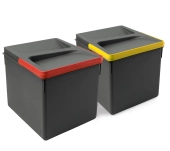 KIT 2 CUBOS RECICLAJE EMUCA RECYCLE KIT 2 CUBOS RECICLAJE EMUCA RECYCLE