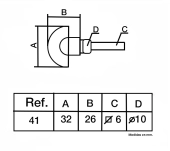 MULETILLA PLANA PUERTA RÚSTICA MULETILLA PLANA PUERTA RÚSTICA