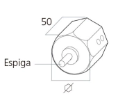 CONTERA METÁLICA 60MM CONTERA METÁLICA 60MM