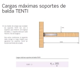 CONJUNTO SOPORTE ESTANTE INDAUX TENTI-3 CONJUNTO SOPORTE ESTANTE INDAUX TENTI-3
