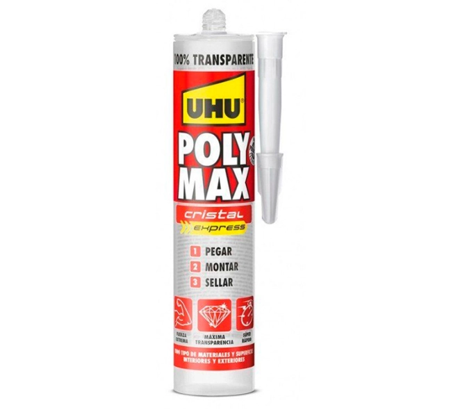 ADHESIVO SELLADOR POLY MAX® CRISTAL EXPRESS ADHESIVO SELLADOR POLY MAX® CRISTAL EXPRESS