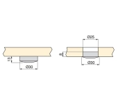 APLIQUE LED EMUCA ALFA NL1 LUZ BLANCA FRÍA APLIQUE LED EMUCA ALFA NL1 LUZ BLANCA FRÍA