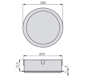 APLIC LED EMUCA SUNLED ENCASTAR APLIC LED EMUCA SUNLED ENCASTAR