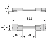 CONECTOR FLEXIBLE Q LYNX 8MM CONECTOR FLEXIBLE Q LYNX 8MM