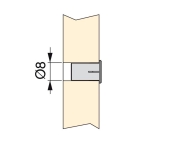 SENSOR LED POINT DOOR SIMPLE PROXIMITAT 12/24V DC