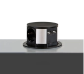 MULTICONECTOR CORRIENTE+USB VERTIKAL PUSH 100