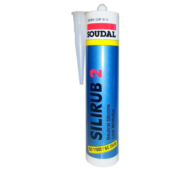 SILICONA NEUTRA SOUDAL SILIRUB 2+ AENOR ISO 11600 SILICONA NEUTRA SOUDAL SILIRUB 2+ AENOR ISO 11600