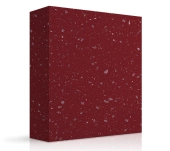 MEGANITE SOLID SURFACE ACRYLIC RED DIAMOND SPARKLE MEGANITE SOLID SURFACE ACRYLIC RED DIAMOND SPARKLE