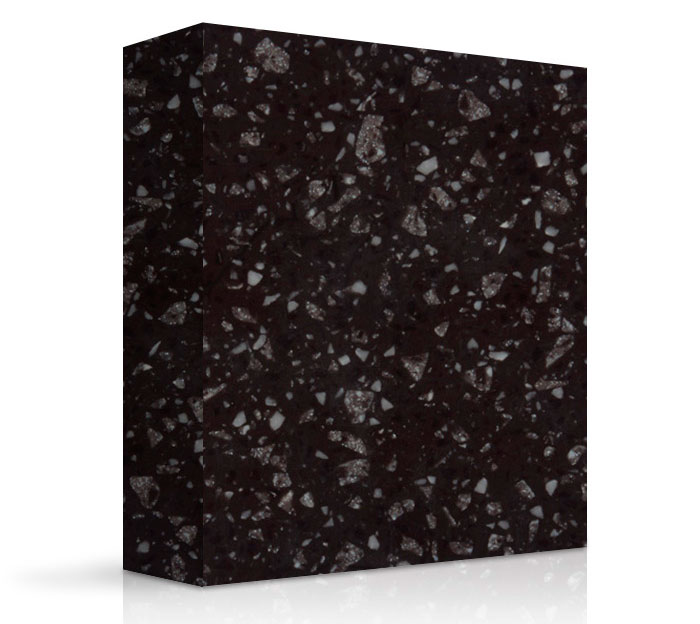 MEGANITE SOLID SURFACE 100% ACRYLIC RAVEN
