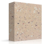 MEGANITE SOLID SURFACE 100% ACRYLIC ROCKY ROAD