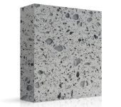 ACRYLIC SOLID SURFACE MEGANITE MOTTLED GRAY ACRYLIC SOLID SURFACE MEGANITE MOTTLED GRAY