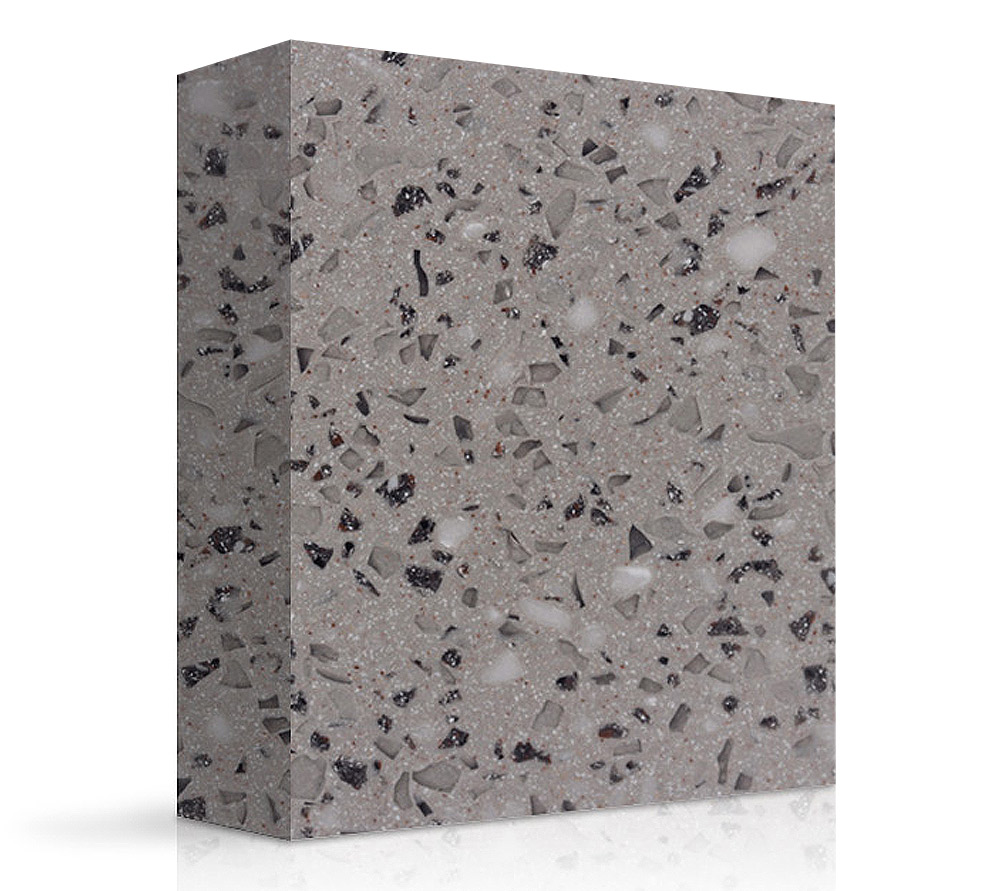 MEGANITE SOLID SURFACE ACRYLIC BARNEY'S RUBBLE